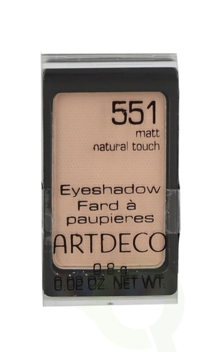 Artdeco Eyeshadow Matt 0.8 gr 551 Natural Touch ryhmässä KAUNEUS JA TERVEYS / Meikit / Silmät ja kulmat / Luomivärit @ TP E-commerce Nordic AB (C42168)