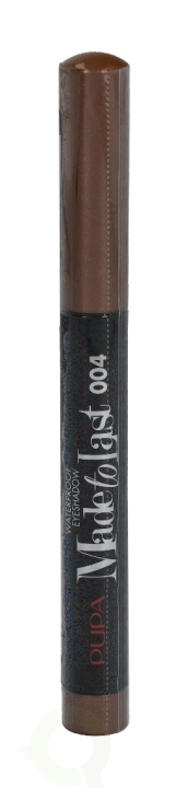 Pupa Milano Pupa Made To Last Waterproof Eyeshadow 1.4 gr #004 Golden Brown ryhmässä KAUNEUS JA TERVEYS / Meikit / Silmät ja kulmat / Luomivärit @ TP E-commerce Nordic AB (C42264)