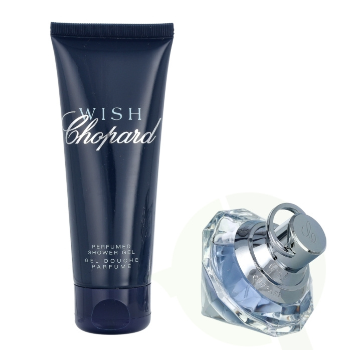 Chopard Wish Giftset 105 ml, Edp Spray 30ml/Shower Gel 75ml ryhmässä KAUNEUS JA TERVEYS / Lahjapakkaukset / Naisten lahjapakkaukset @ TP E-commerce Nordic AB (C42465)