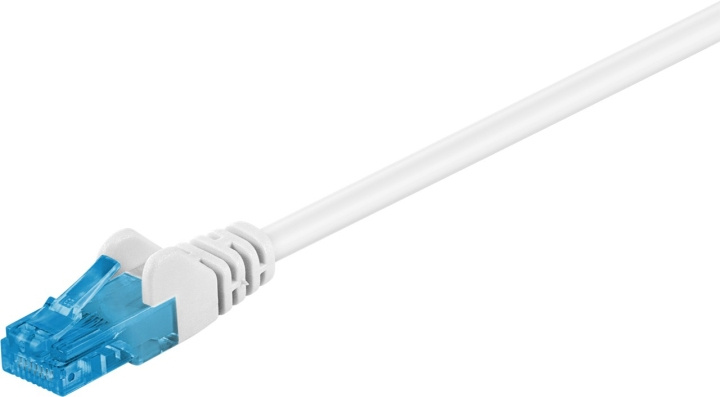 Goobay Patchkabel CAT 6A, U/UTP, vit kopparledare (CU), halogenfri kabelhölje (LSZH) ryhmässä TIETOKOONET & TARVIKKEET / Kaapelit & Sovittimet / Verkko / Cat6 @ TP E-commerce Nordic AB (C42982)