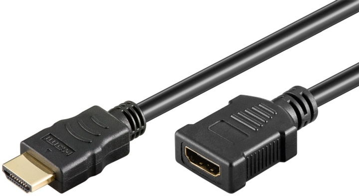 Goobay Höghastighets HDMI™-förlängningskabel med Ethernet HDMI™-kontakt (typ A) > HDMI™-uttag (typ A) ryhmässä KODINELEKTRONIIKKA / Kaapelit & Sovittimet / HDMI / Kaapelit @ TP E-commerce Nordic AB (C43097)