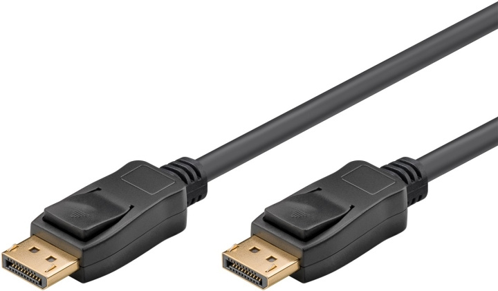 Goobay DisplayPort™-anslutningskabel 1.2 VESA, Guldpläterad Displayport™ plugg > Displayport™ plugg ryhmässä TIETOKOONET & TARVIKKEET / Kaapelit & Sovittimet / DisplayPort / Kaapelit @ TP E-commerce Nordic AB (C43179)