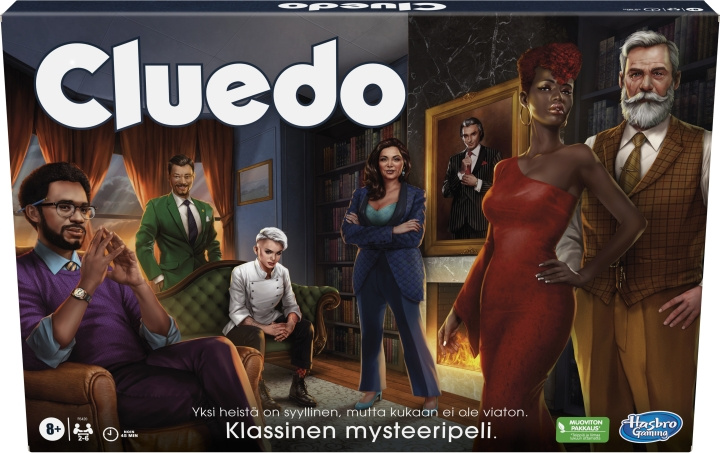 Hasbro Cluedo Classic -lautapeli, suomenkielinen ryhmässä LELUT, TUOTTEET LAPSILLE JA VAUVOILLE / Peli / Lautapelit @ TP E-commerce Nordic AB (C43892)