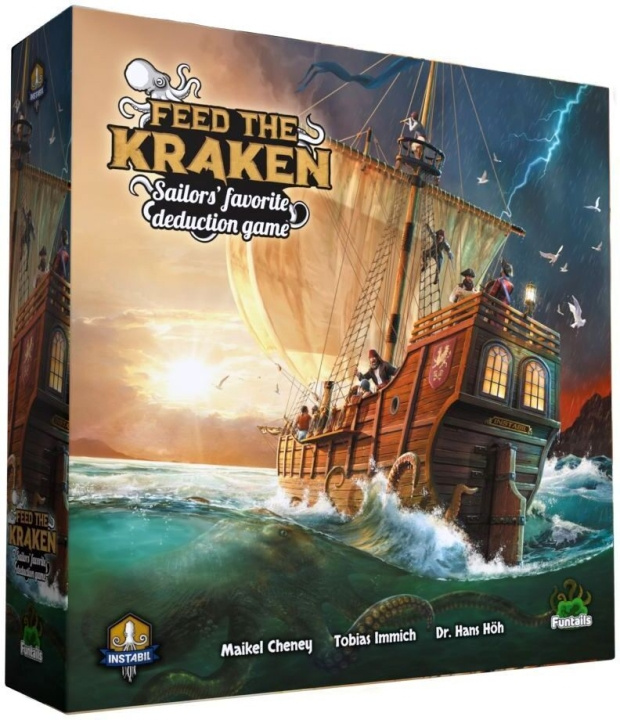 Enigma Feed the Kraken - lautapeli (ENG) ryhmässä LELUT, TUOTTEET LAPSILLE JA VAUVOILLE / Leikkikalut, Askartelu &Pelit / Seurapelit / Perhepelit @ TP E-commerce Nordic AB (C43930)