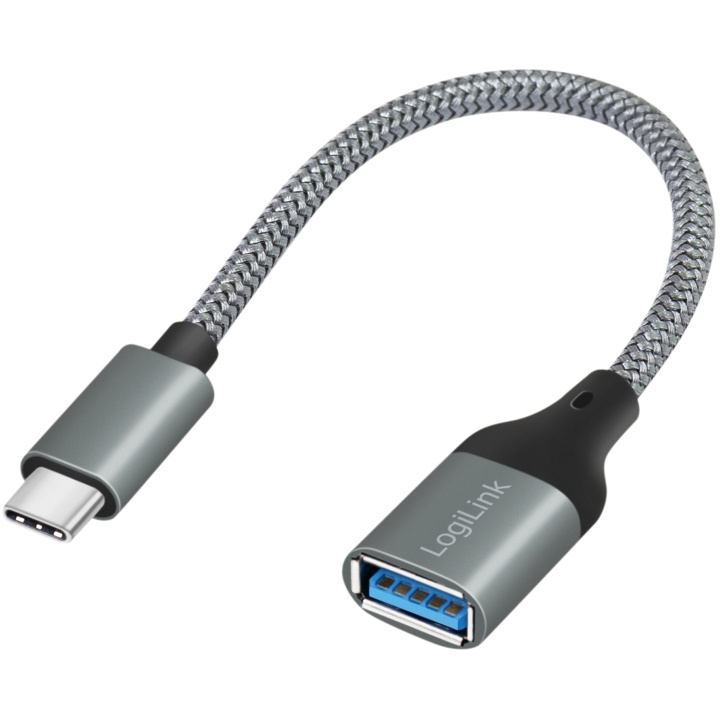 LogiLink USB-C -hane till USB-A hona OTG 15W 0,15m ryhmässä TIETOKOONET & TARVIKKEET / Kaapelit & Sovittimet / USB / USB-C @ TP E-commerce Nordic AB (C44262)