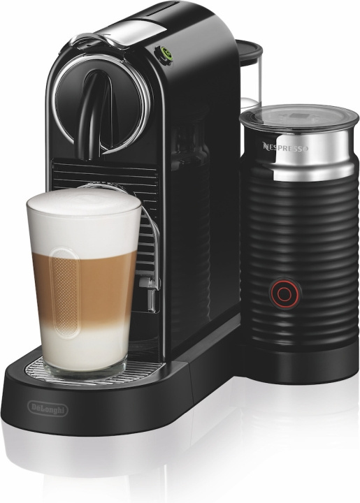 DeLonghi Nespresso Citiz & Milk -kapselikeitin, musta ryhmässä KOTI, TALOUS JA PUUTARHA / Kodinkoneet / Kahvikoneet ja tarvikkeet / Kahvinkeittimet @ TP E-commerce Nordic AB (C44479)