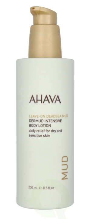 Ahava Deadsea Mud Dermud Intensive Body Lotion 250 ml Daily Relief For Dry And Sensitive Skin ryhmässä KAUNEUS JA TERVEYS / Ihonhoito / Kehon hoito / Vartalovoide @ TP E-commerce Nordic AB (C44626)