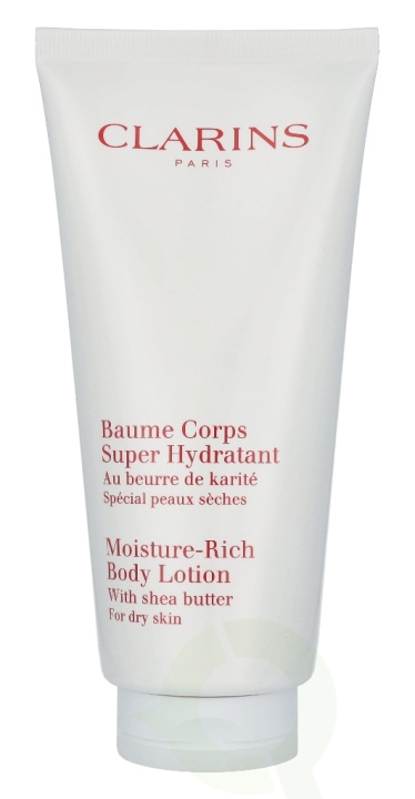 Clarins Moisture-Rich Body Lotion 200 ml With Shea Butter - For Dry Skin ryhmässä KAUNEUS JA TERVEYS / Ihonhoito / Kehon hoito / Vartalovoide @ TP E-commerce Nordic AB (C44660)