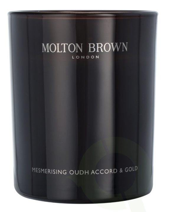 Molton Brown M.Brown Mesmerising Oudh Accord & Gold Candle 190 gr ryhmässä KAUNEUS JA TERVEYS / Tuoksut & Parfyymit / Muut tuoksut / Tuoksukynttilät @ TP E-commerce Nordic AB (C44721)