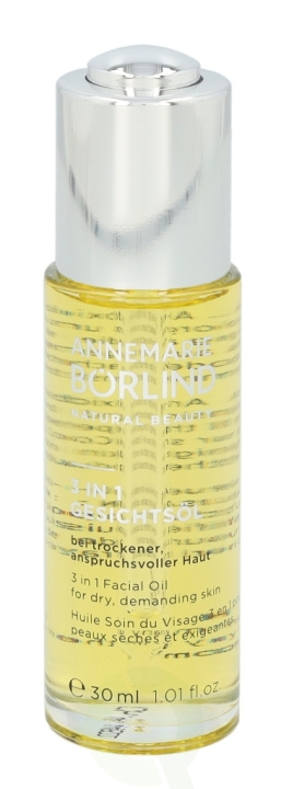 Annemarie Borlind 3 In 1 Facial Oil 30 ml For Dry, Demanding Skin ryhmässä KAUNEUS JA TERVEYS / Ihonhoito / Kasvot / Kasvoöljy @ TP E-commerce Nordic AB (C45800)