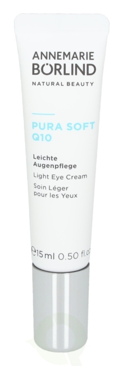 Annemarie Borlind Pura Soft Q10 Light Eye Cream 15 ml ryhmässä KAUNEUS JA TERVEYS / Ihonhoito / Kasvot / Silmät @ TP E-commerce Nordic AB (C45824)