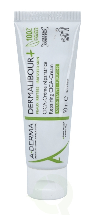 A-Derma Dermalibour+ Repairing Cica-Cream 50 ml ryhmässä KAUNEUS JA TERVEYS / Ihonhoito / Kasvot / Kasvovoide @ TP E-commerce Nordic AB (C45862)