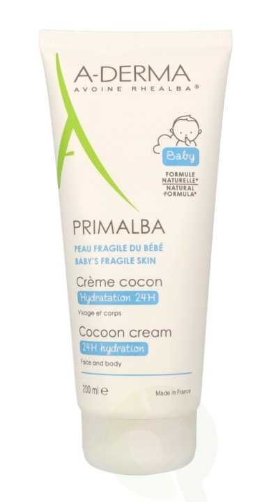 A-Derma Primalba Cocoon Cream 200 ml 24H Hydration ryhmässä KAUNEUS JA TERVEYS / Ihonhoito / Kehon hoito / Vartalovoide @ TP E-commerce Nordic AB (C45872)