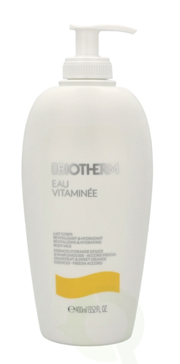 Biotherm Eau Vitaminee Perfumed Body Milk 400 ml Moisturizing - Smoothing - Refreshing ryhmässä KAUNEUS JA TERVEYS / Ihonhoito / Kehon hoito / Vartalovoide @ TP E-commerce Nordic AB (C46142)