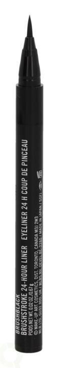 MAC Brushstroke 24H Eyeliner 0.67 gr Brushblack ryhmässä KAUNEUS JA TERVEYS / Meikit / Silmät ja kulmat / Silmänrajauskynä / Kajaali @ TP E-commerce Nordic AB (C46421)