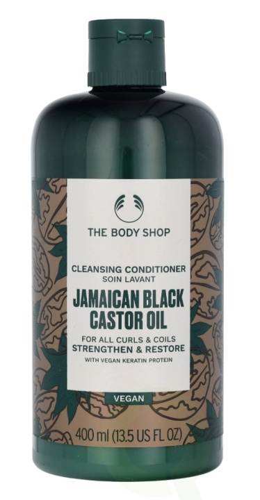 The Body Shop Cleansing Conditioner 400 ml Jamaican Black Castor Oil ryhmässä KAUNEUS JA TERVEYS / Hiukset &Stailaus / Hiustenhoito / Hoitoaine @ TP E-commerce Nordic AB (C46487)