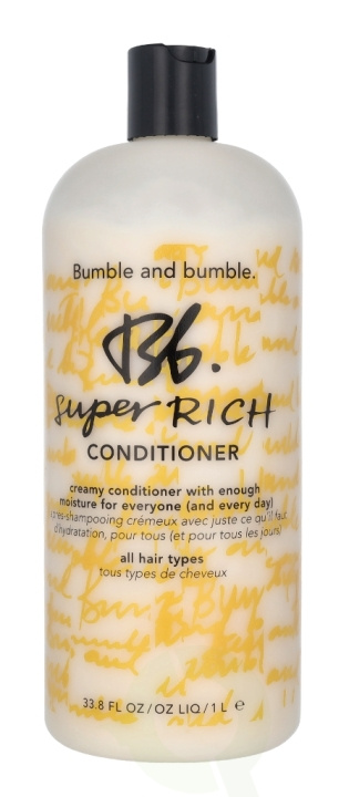 Bumble and Bumble Bumble & Bumble Super rich conditioner 1000 ml For All Hair Types ryhmässä KAUNEUS JA TERVEYS / Hiukset &Stailaus / Hiustenhoito / Hoitoaine @ TP E-commerce Nordic AB (C46606)