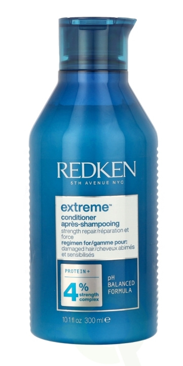 Redken Extreme Conditioner 300 ml Strength Repair For Damaged Hair ryhmässä KAUNEUS JA TERVEYS / Hiukset &Stailaus / Hiustenhoito / Hoitoaine @ TP E-commerce Nordic AB (C46619)