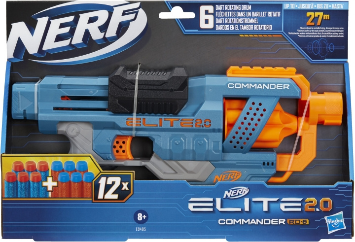 Nerf Elite 2.0 Commander RC 6 -vaahtomuoviammusase ryhmässä LELUT, TUOTTEET LAPSILLE JA VAUVOILLE / Leikkikalut, Askartelu &Pelit / Toimintapeli @ TP E-commerce Nordic AB (C46778)