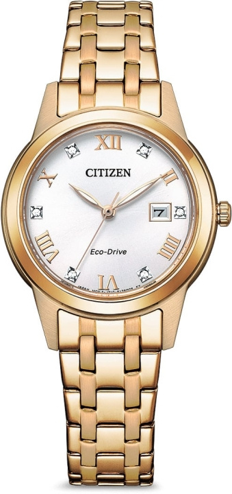 citizen Eco-Drive Elegant Crystal FE1243-83A -rannekello, 29,4 mm ryhmässä URHEILU, VAPAA-AIKA JA HARRASTUS / Tarvikkeet / Kellot @ TP E-commerce Nordic AB (C46911)