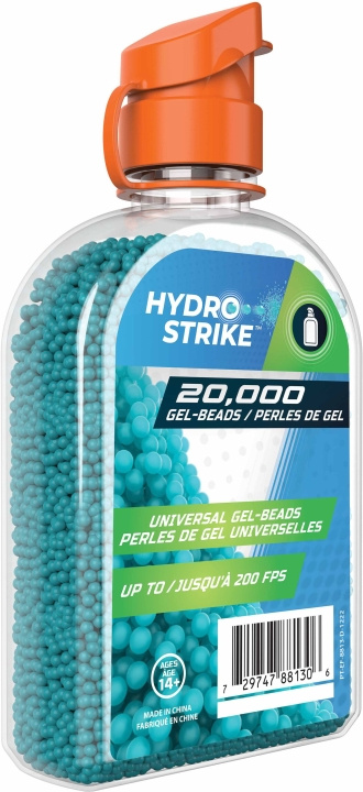 Dart Zone Hydro Strike Gel Beads - geeliammusten täyttöpakkaus ryhmässä LELUT, TUOTTEET LAPSILLE JA VAUVOILLE / Leikkikalut, Askartelu &Pelit / Toimintapeli @ TP E-commerce Nordic AB (C47262)