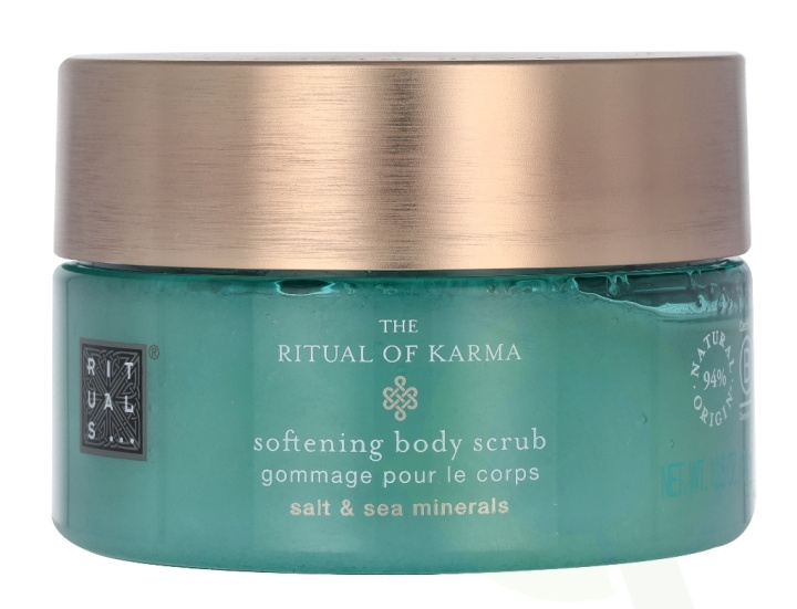 Rituals Karma Softening Body Scrub 300 gr Salt & Sea Minerals ryhmässä KAUNEUS JA TERVEYS / Ihonhoito / Kehon hoito / Kylpy- ja suihkugeelit @ TP E-commerce Nordic AB (C47473)