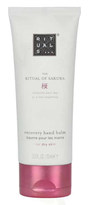 Rituals Sakura Recovery Hand Balm 70 ml Cherry Blossom & Rice Milk ryhmässä KAUNEUS JA TERVEYS / Manikyyri/Pedikyyri / Käsirasva @ TP E-commerce Nordic AB (C47508)