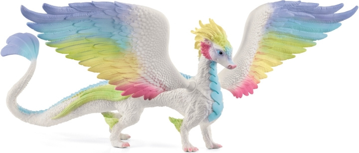 Schleich Bayala 70728 Rainbow Dragon ryhmässä LELUT, TUOTTEET LAPSILLE JA VAUVOILLE / Leikkikalut, Askartelu &Pelit / Figuurit, miniatyyrit ja tarvikkeet @ TP E-commerce Nordic AB (C47811)