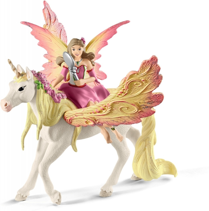 Schleich Bayala 70568 Feya ja runoratsuyksisarvinen ryhmässä LELUT, TUOTTEET LAPSILLE JA VAUVOILLE / Leikkikalut, Askartelu &Pelit / Figuurit & miniatyyrit @ TP E-commerce Nordic AB (C47823)