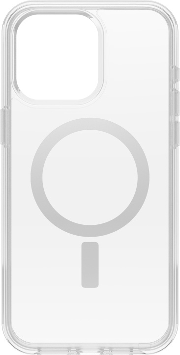 Otterbox Symmetry Clear for MagSafe -suojakuori, iPhone 15 Pro Max, kirkas ryhmässä ÄLYPUHELIMET JA TABLETIT / Puhelimen suojakotelo / Apple / iPhone 15 @ TP E-commerce Nordic AB (C48131)