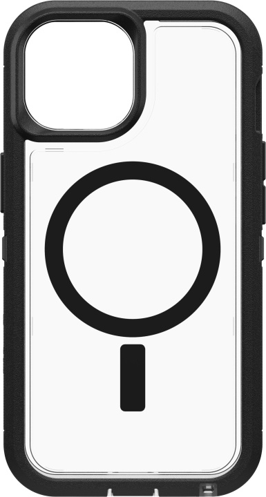 Otterbox Defender XT -suojakuori, iPhone 15 / 14 / 13, musta / kirkas ryhmässä ÄLYPUHELIMET JA TABLETIT / Puhelimen suojakotelo / Apple / iPhone 15 @ TP E-commerce Nordic AB (C48140)