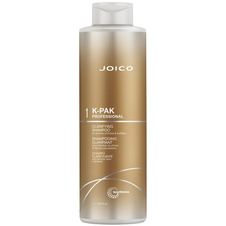 Joico K-Pak Clarifying Shampoo 1000ml ryhmässä KAUNEUS JA TERVEYS / Hiukset &Stailaus / Hiustenhoito / Shampoo @ TP E-commerce Nordic AB (C48266)