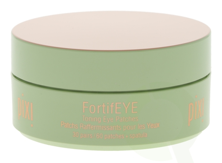 Pixi FortifEYE Firming Eye Patches 30 Piece 30 Pairs/60 Patches + Spatula ryhmässä KAUNEUS JA TERVEYS / Ihonhoito / Kasvot / Silmät @ TP E-commerce Nordic AB (C48500)