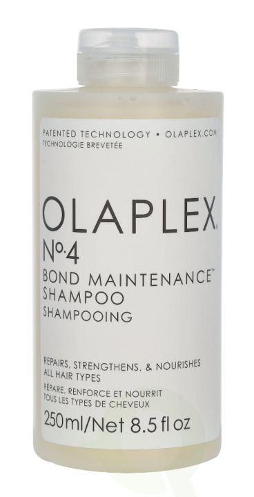 Olaplex Bond Maintenance Shampoo No. 4 250 ml For All Hair Types ryhmässä KAUNEUS JA TERVEYS / Hiukset &Stailaus / Hiustenhoito / Shampoo @ TP E-commerce Nordic AB (C48606)