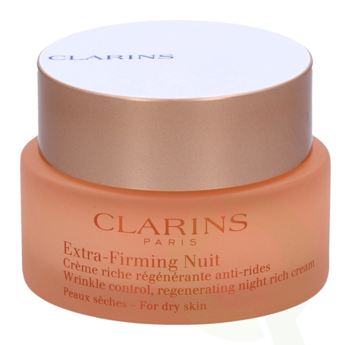 Clarins Extra-Firming Nuit Regenerating Night Rich Cream 50 ml ryhmässä KAUNEUS JA TERVEYS / Ihonhoito / Kasvot / Kasvovoide @ TP E-commerce Nordic AB (C48832)