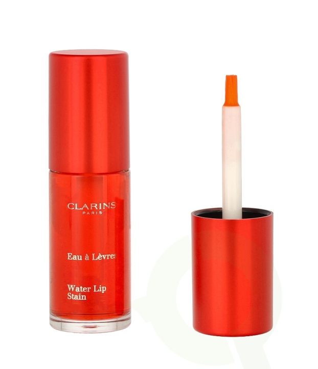 Clarins Water Lip Stain 7 ml #02 Orange Water/Transfer-Proof Long-Wearing ryhmässä KAUNEUS JA TERVEYS / Meikit / Huulet / Huulikiilto / Plumper @ TP E-commerce Nordic AB (C48925)