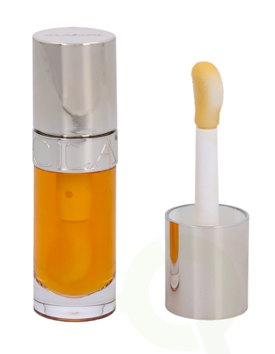 Clarins Lip Comfort Oil 7 ml #01 Honey ryhmässä KAUNEUS JA TERVEYS / Meikit / Huulet / Huulivoide @ TP E-commerce Nordic AB (C48951)