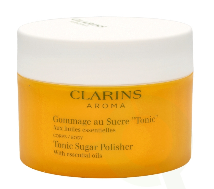 Clarins Aroma Tonic Sugar Polisher 250 gr With Essential Oils ryhmässä KAUNEUS JA TERVEYS / Ihonhoito / Kasvot / Kuorinta @ TP E-commerce Nordic AB (C48984)