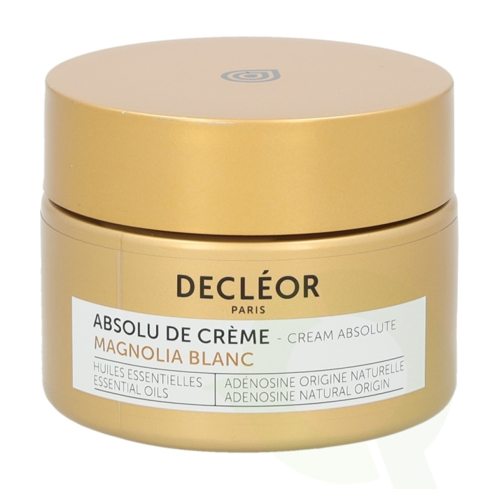 Decleor White Magnolia Cream Absolute 50 ml Essential Oils ryhmässä KAUNEUS JA TERVEYS / Ihonhoito / Kasvot / Kasvovoide @ TP E-commerce Nordic AB (C49014)