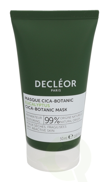 Decleor Cica-Botanic Eucalyptus Mask 50 ml Dry, Reactive Skin ryhmässä KAUNEUS JA TERVEYS / Ihonhoito / Kasvot / Naamiot @ TP E-commerce Nordic AB (C49035)