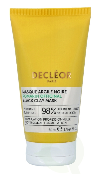 Decleor Romarin Officinal Black Clay Mask 50 ml ryhmässä KAUNEUS JA TERVEYS / Ihonhoito / Kasvot / Naamiot @ TP E-commerce Nordic AB (C49039)