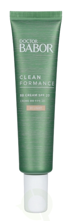 Babor Clean Formance BB Cream SPF20 40 ml #01 Light ryhmässä KAUNEUS JA TERVEYS / Ihonhoito / Kasvot / Kasvovoide @ TP E-commerce Nordic AB (C49217)