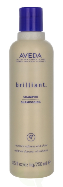 Aveda Brilliant Shampoo 250 ml Restores Softness And Shine ryhmässä KAUNEUS JA TERVEYS / Hiukset &Stailaus / Hiustenhoito / Shampoo @ TP E-commerce Nordic AB (C49314)