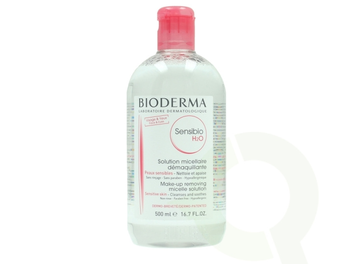 Bioderma Sensibio H2O Make-Up Removing Micelle Solution 500 ml ryhmässä KAUNEUS JA TERVEYS / Ihonhoito / Kasvot / Puhdistus @ TP E-commerce Nordic AB (C49575)