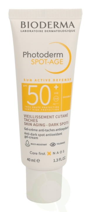 Bioderma Photoderm Spot-Age SPF50+ 40 ml ryhmässä KAUNEUS JA TERVEYS / Ihonhoito / Rusketus / Aurinkosuoja @ TP E-commerce Nordic AB (C49584)