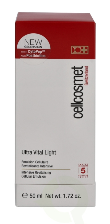 Cellcosmet Ultra Vital Light 50 ml ryhmässä KAUNEUS JA TERVEYS / Ihonhoito / Kasvot / Kasvovoide @ TP E-commerce Nordic AB (C49764)