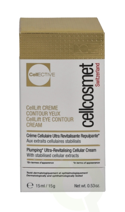 Cellcosmet CellLift Eye Contour Cream 15 ml ryhmässä KAUNEUS JA TERVEYS / Ihonhoito / Kasvot / Silmät @ TP E-commerce Nordic AB (C49766)