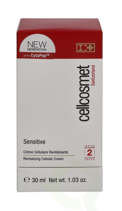 Cellcosmet Sensitive Revitalising Cellular Cream 30 ml ryhmässä KAUNEUS JA TERVEYS / Ihonhoito / Kasvot / Kasvovoide @ TP E-commerce Nordic AB (C49779)