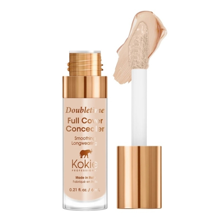 Kokie Cosmetics Kokie Doubletime Full Cover Concealer - 102 Fair Neutral ryhmässä KAUNEUS JA TERVEYS / Meikit / Meikit Kasvot / Peitevoide @ TP E-commerce Nordic AB (C49872)