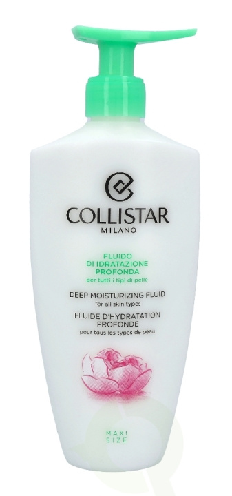 Collistar Deep Moisturizing Fluid 400 ml For all skin types ryhmässä KAUNEUS JA TERVEYS / Ihonhoito / Kehon hoito / Vartalovoide @ TP E-commerce Nordic AB (C50008)